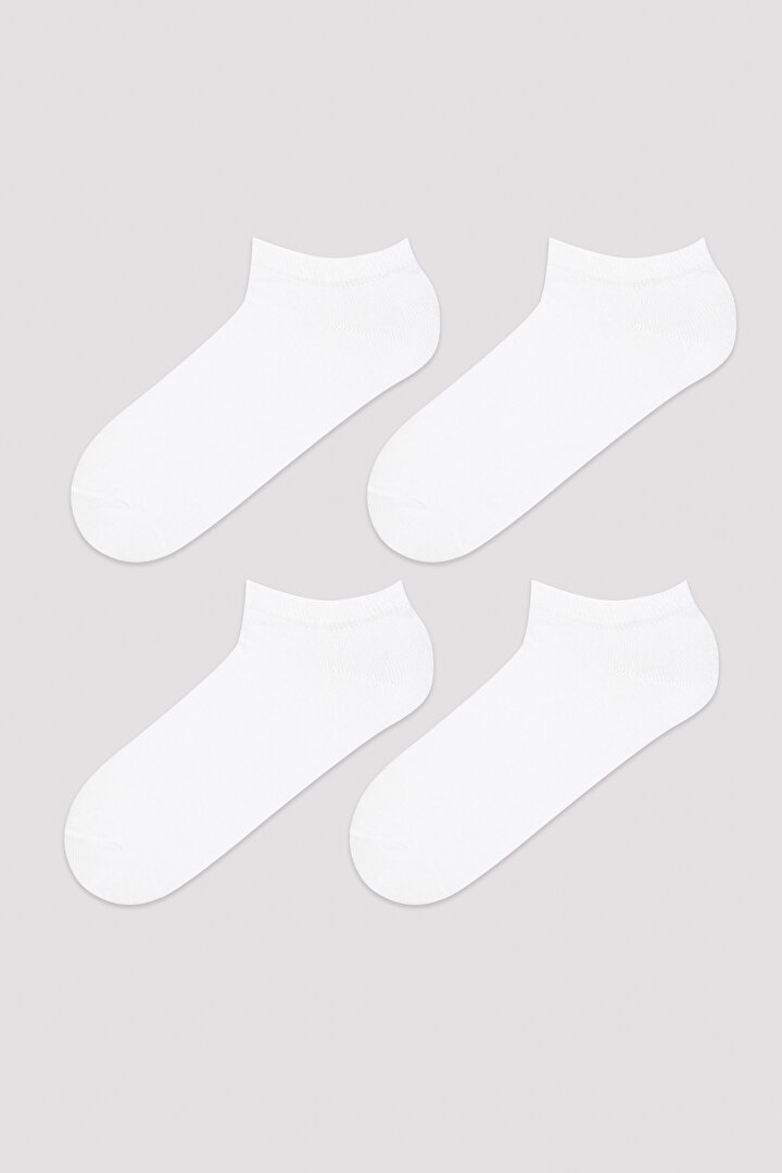 Basic 4Lü Patik Çorap - 1