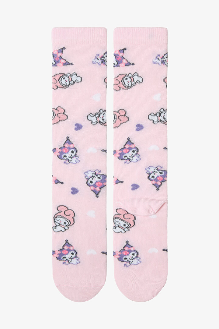 Açık Pembe Kız Çocuk My Melody Pantolon Çorabı - 1