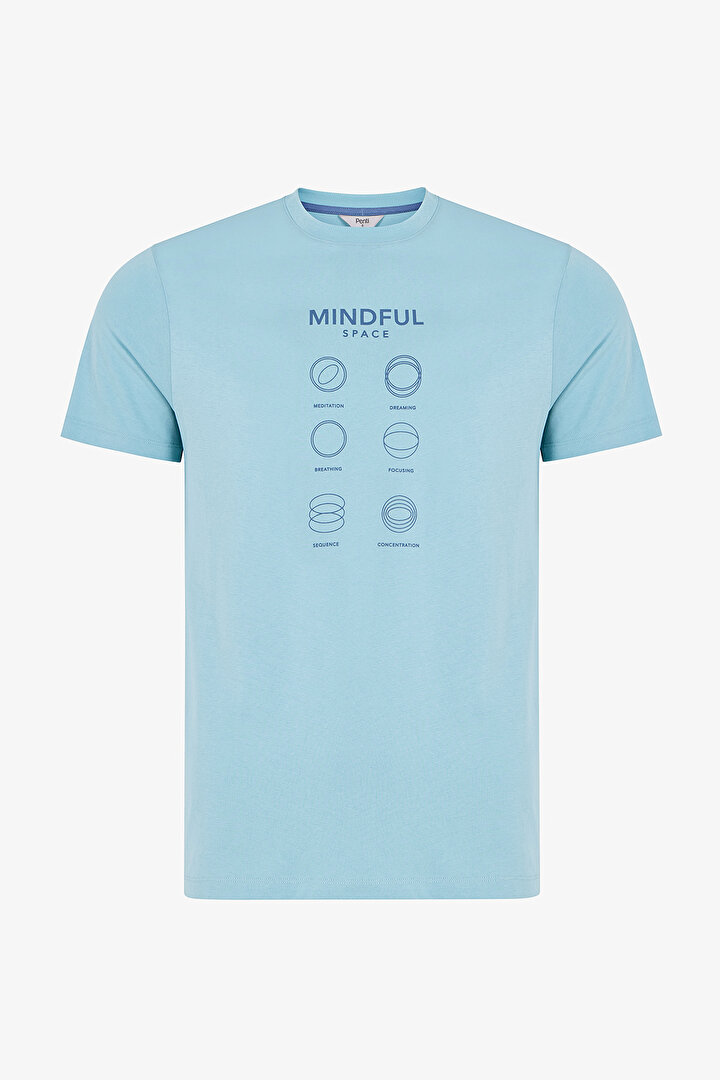 Erkek Renkli Wellness Check Pijama Takımı - 2