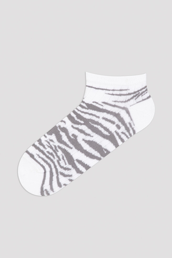 Black Pink Multi Zebra 3in1 Liner Socks - 2