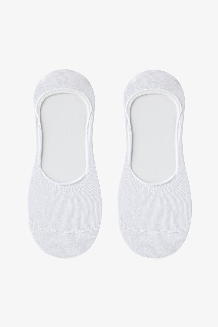 Erkek 2 li Helios Beyaz Suba Çorap - 1