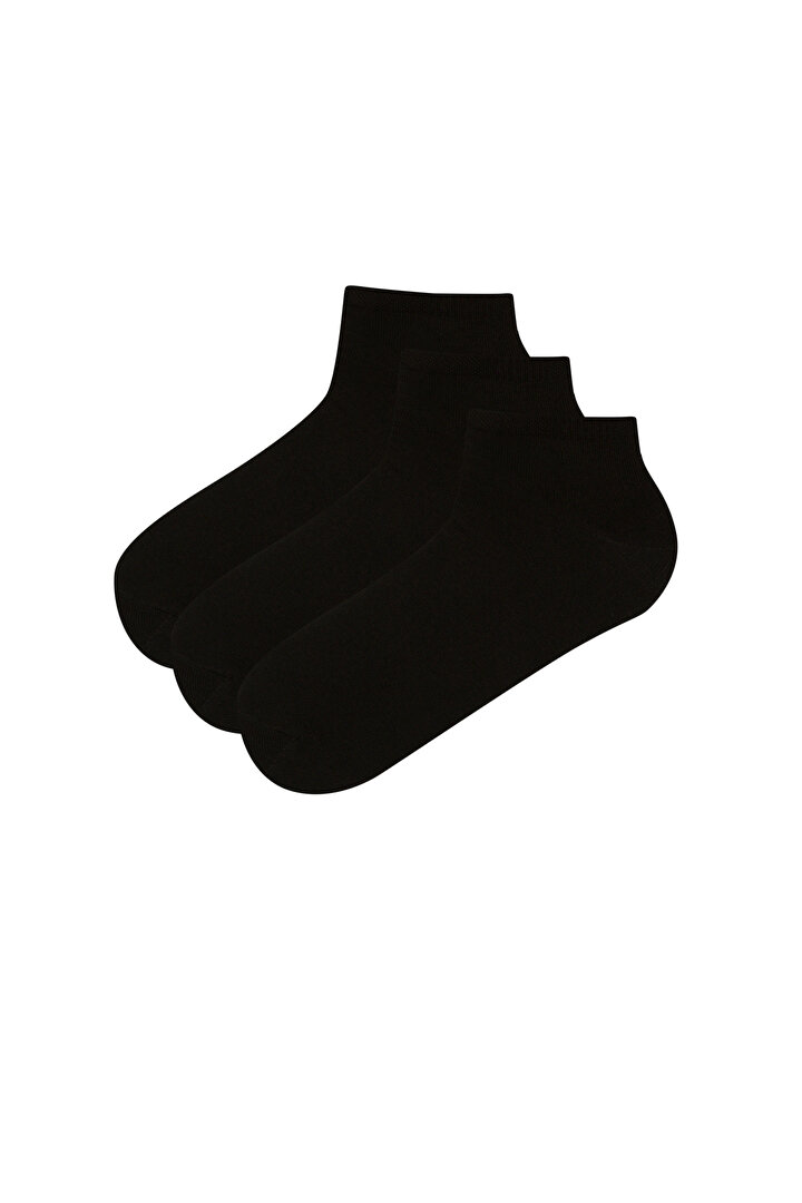 Black ManSuper 3in1 Liner Socks - 1