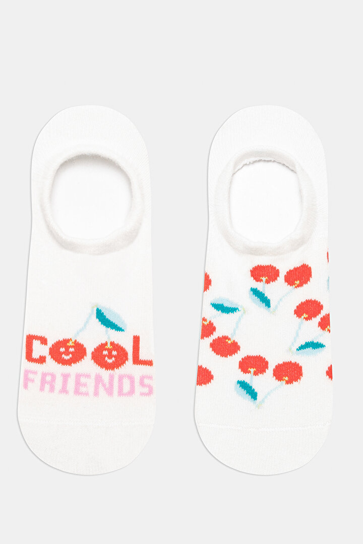 Girls Cherry 2in1 Suba Socks - 1