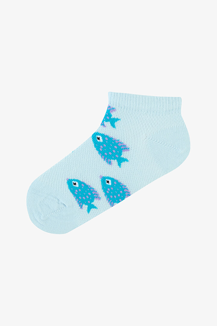 Boys 4in1 Multi Colour Liner Socks - 2