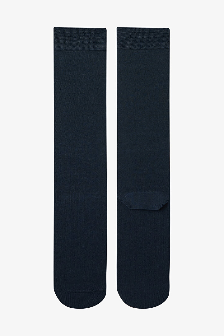 Lacivert Erkek Melanj Suit Up Rahat Bilek Lastikli Soket Çorap - 1