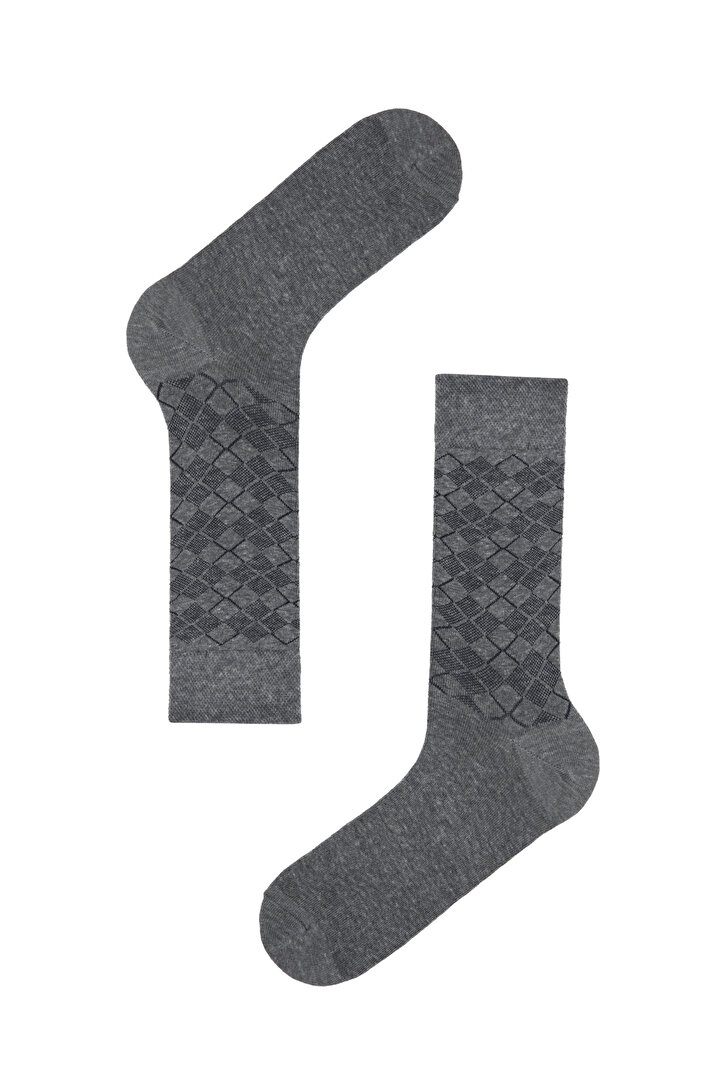 Erkek Çapraz 2 Li Soket Çorap - 2