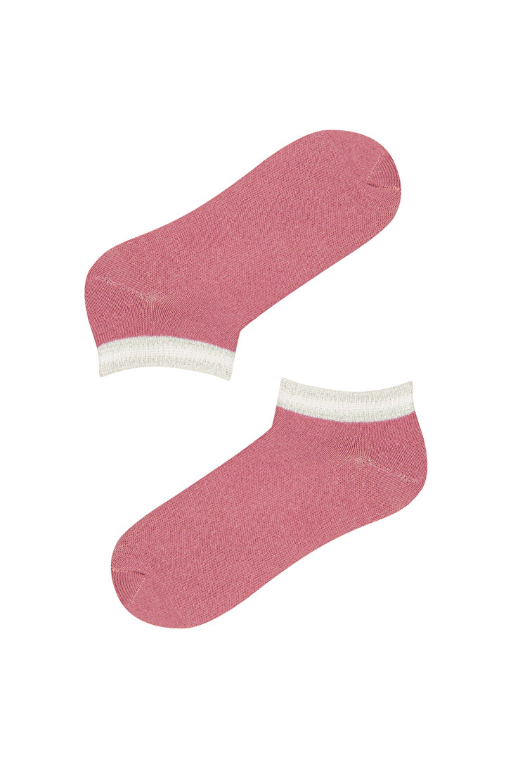 Girls Pink Dino 2in1 Footsies - 2