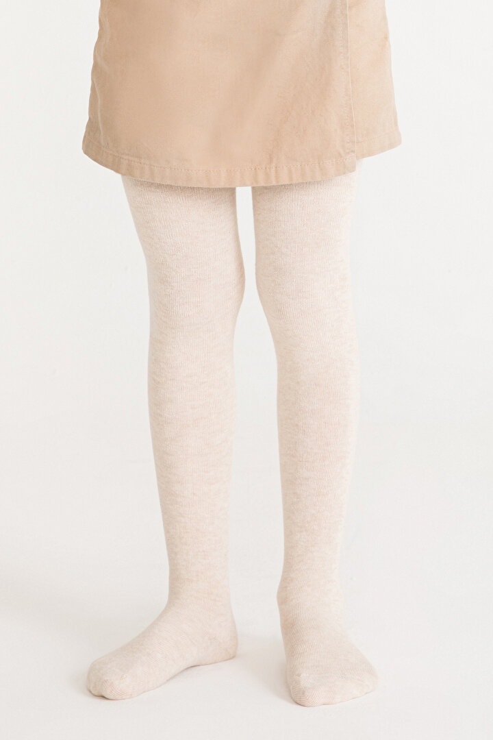 Latte Pretty Classic Tights - 1