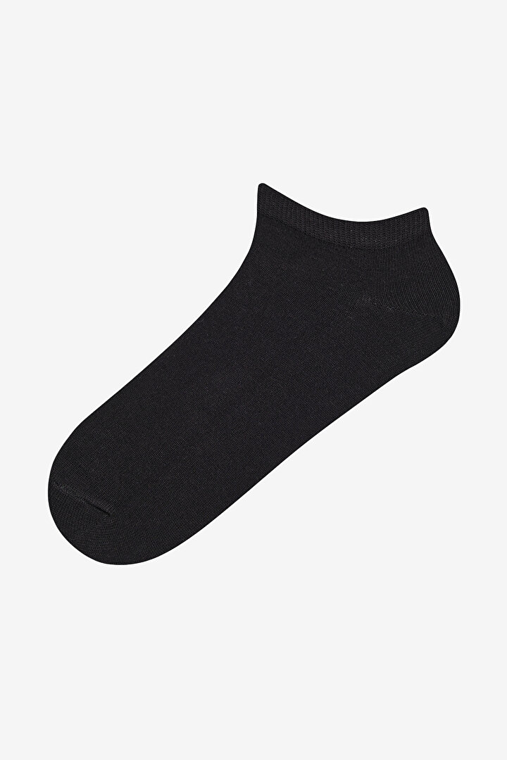 Stripe 5in1 White Black Liner Socks - 2