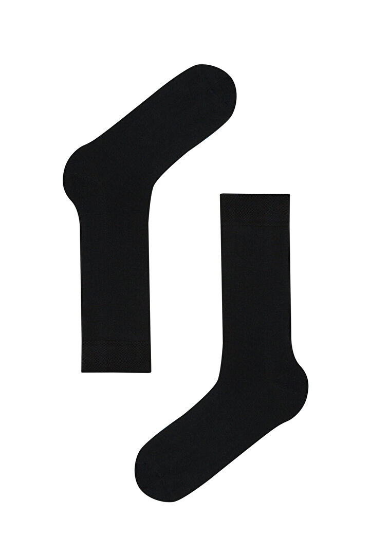 Lacivert Erkek Merserize Soket Çorap - 1