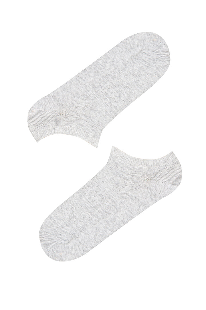 Siyah Newest 2Lı Patik Çorap - 2