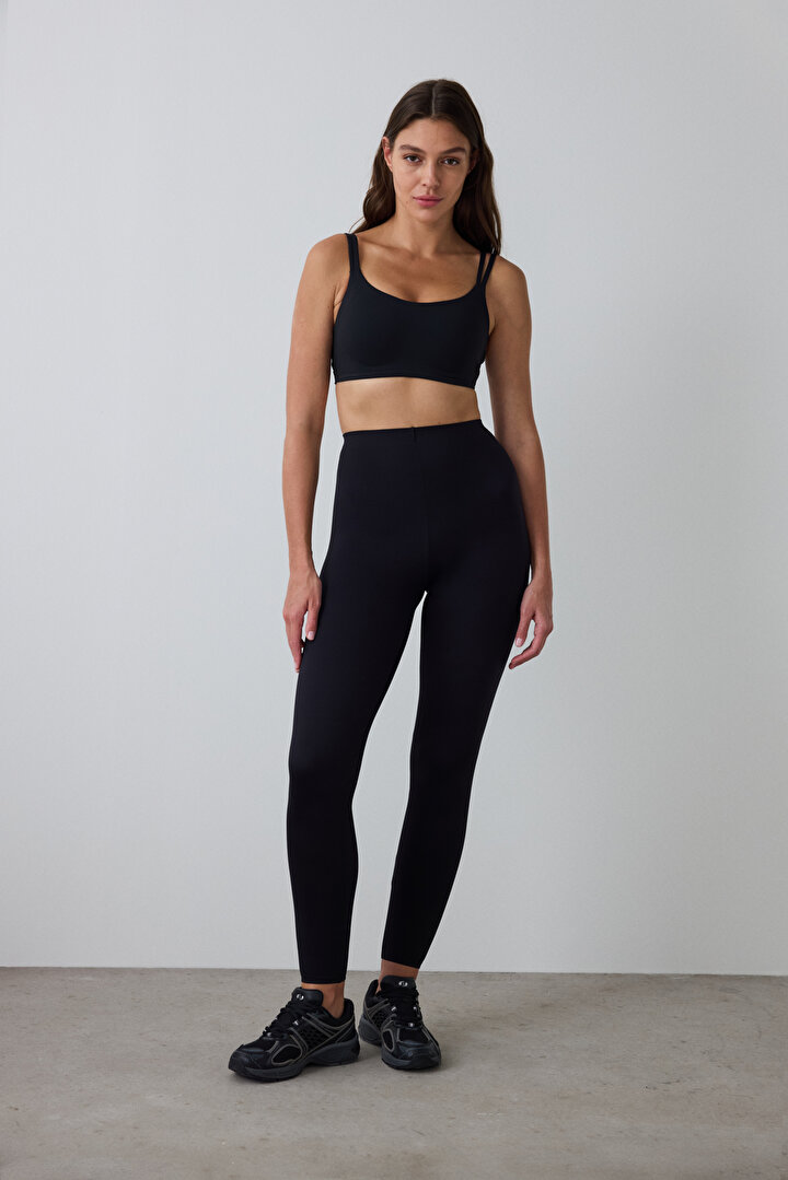 Black Miracle Fit Leggings - 1