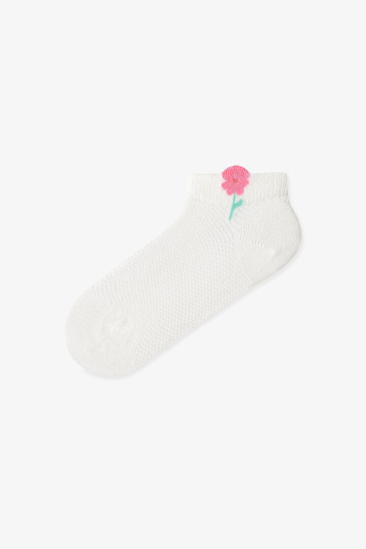 Multicolor Girls Color Bouquet 3in1 Liner Socks - 2