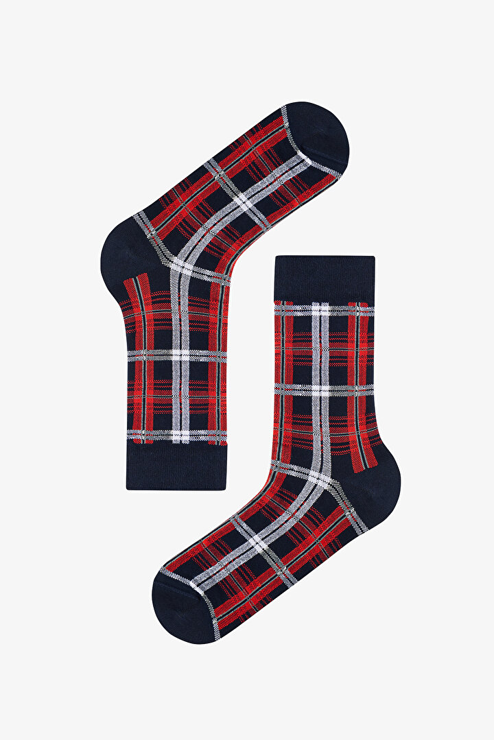 Erkek Ny Snowflake  2li Soket Çorap - 2