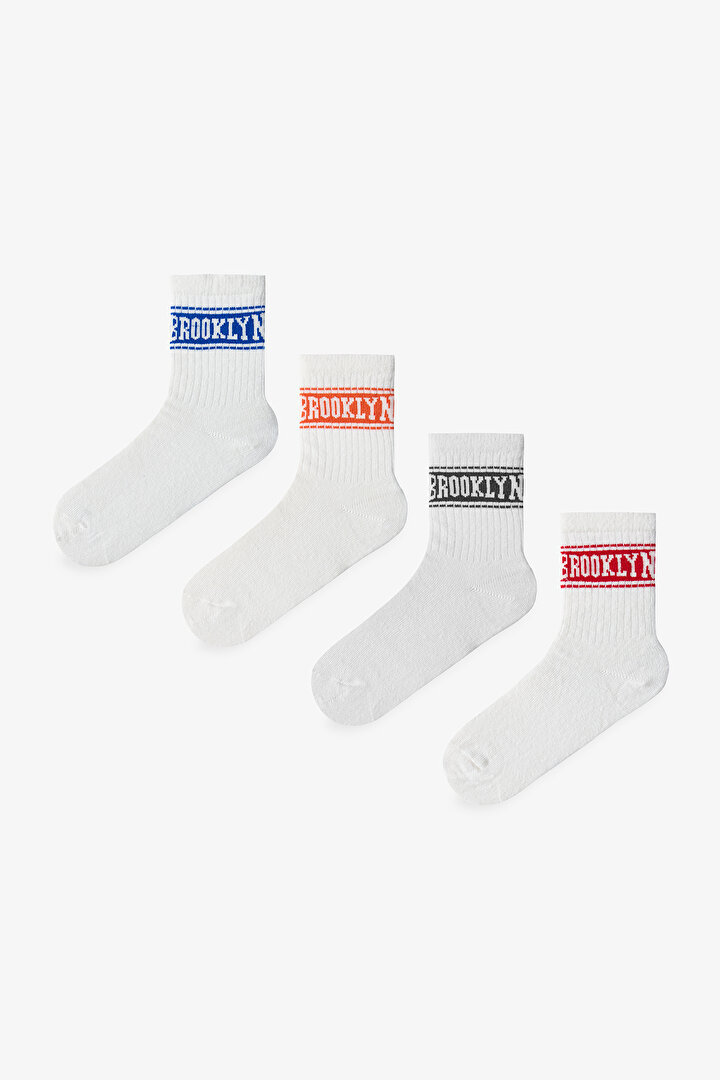 Boys City Sign 4in1 Socket Socks - 1