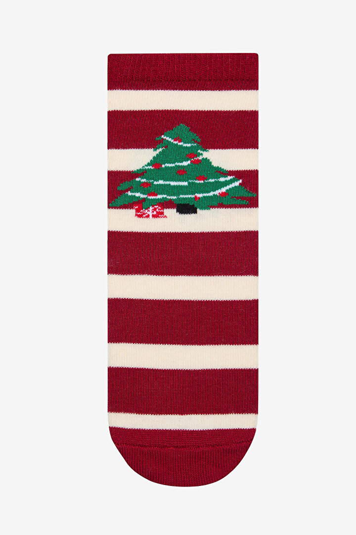 Kız Çocuk Newyear Cookie Çok Renkli  2li Soket Çorap - 3