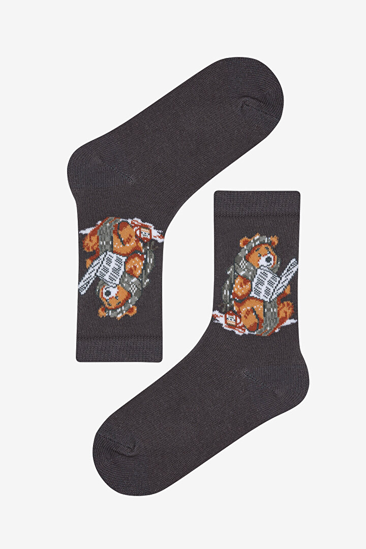 Boys Animals World 4in1 Socket Socks - 2