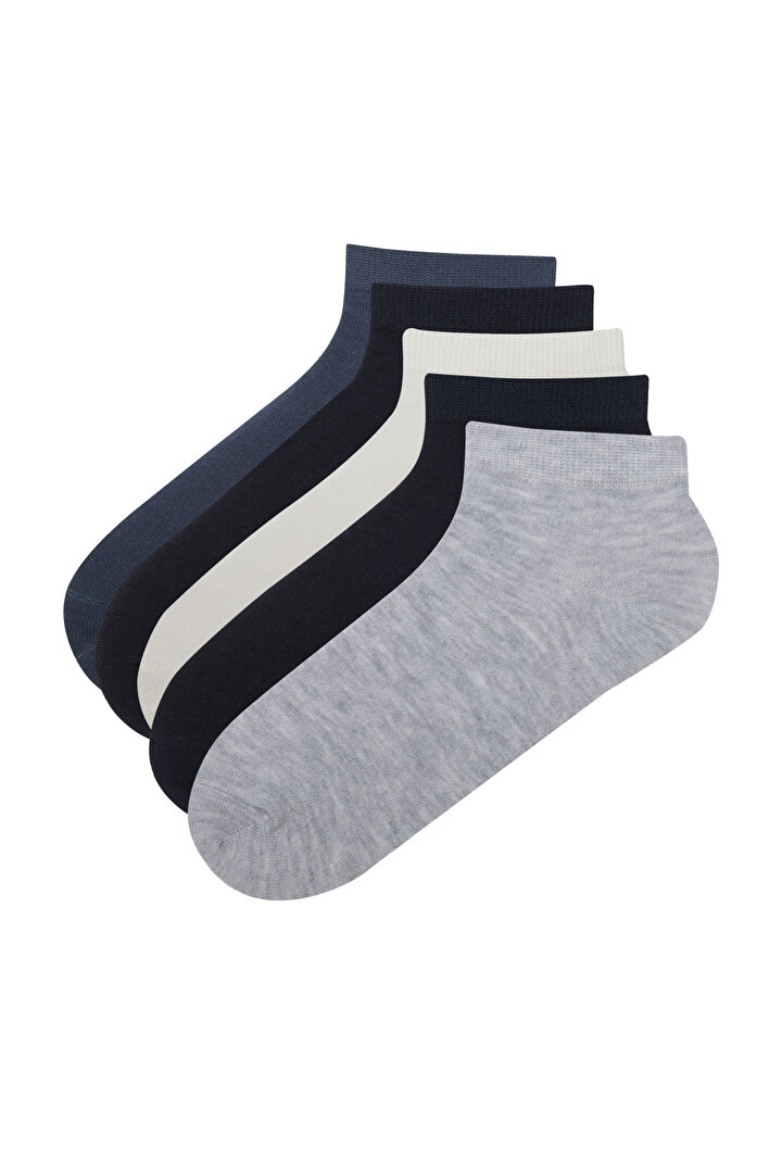 Blue Basic 4in1 Liner Socks - 1