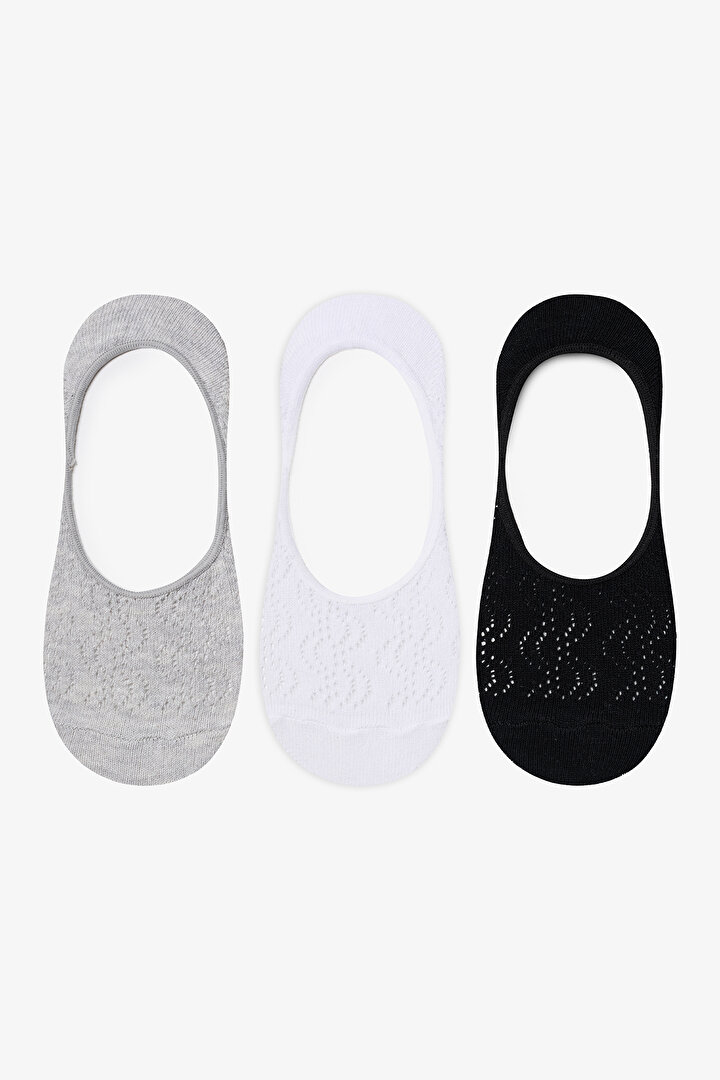 Basic Colosio 3in1 Black Grey White Suba Socks - 1