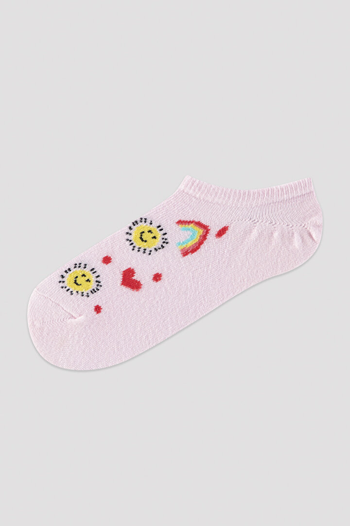 Girls Sun Heart 2in1 Footsies - 2