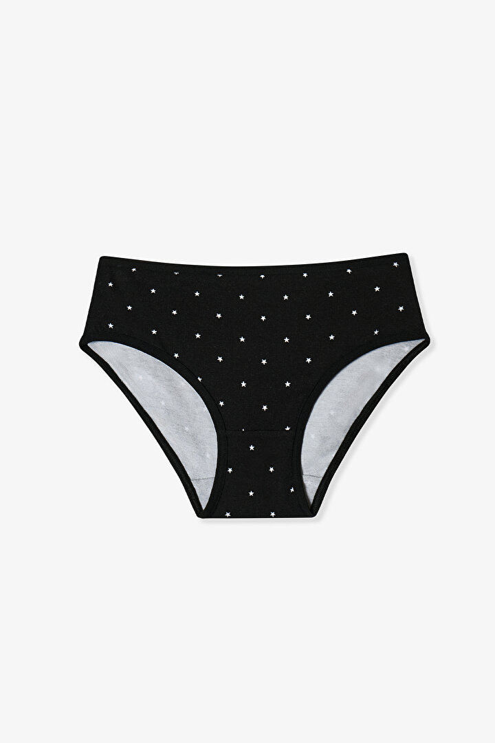 Kız Çocuk Stars Yıldız Desenli 5'li Külot - 2