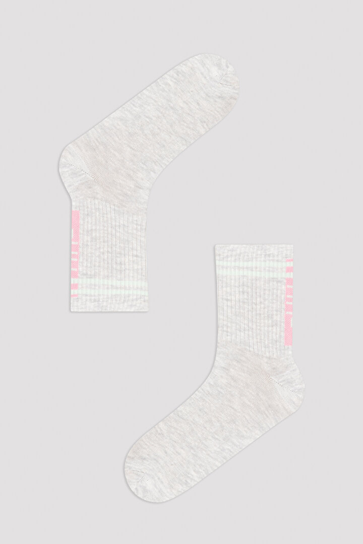 Bu4U Cool LoGirls o Pink Socks - 1