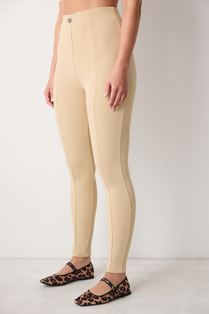 Cut Detailed Legging - 1