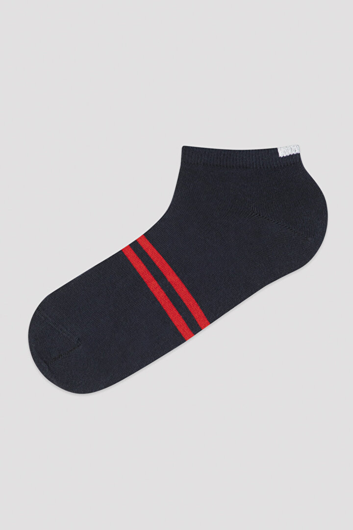 Multi Colour E. White 3in1 Liner Socks - 2