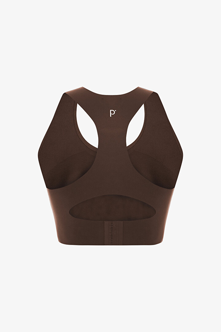 Kahverengi Flexline Spor Sütyeni - 2