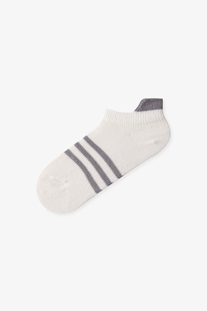 Boys Dynamic Stripes 4in1 Tab Liner Socks - 2