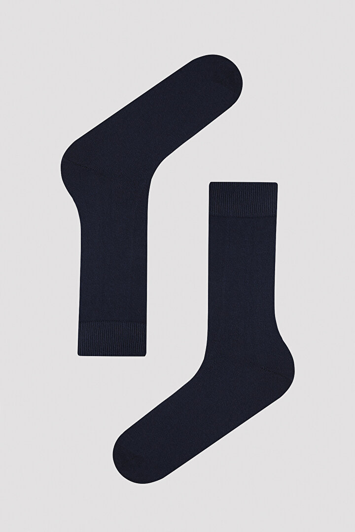 Man Section 4in1 Navy Socket Socks - 2