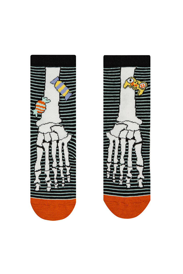 Erkek Çocuk Halloween Soket Çorap - 1
