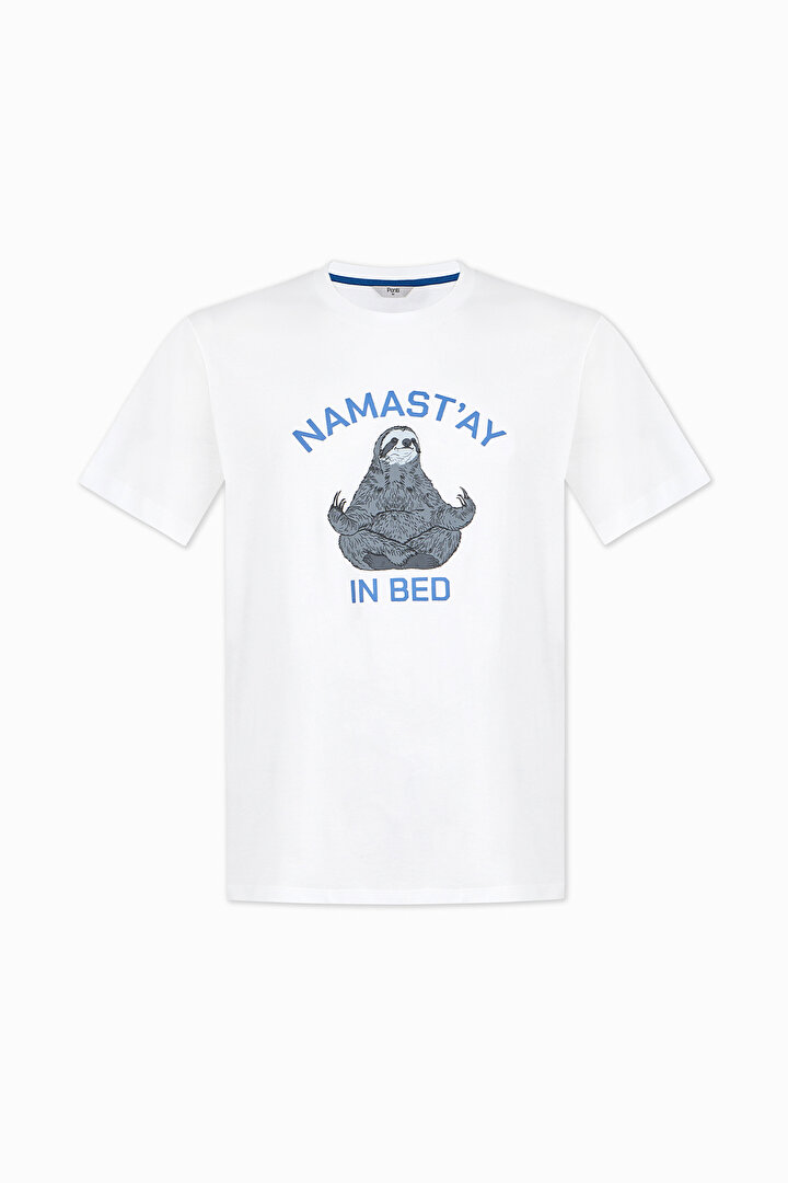 Erkek Renkli Namastay in Bed Pijama Takımı - 2
