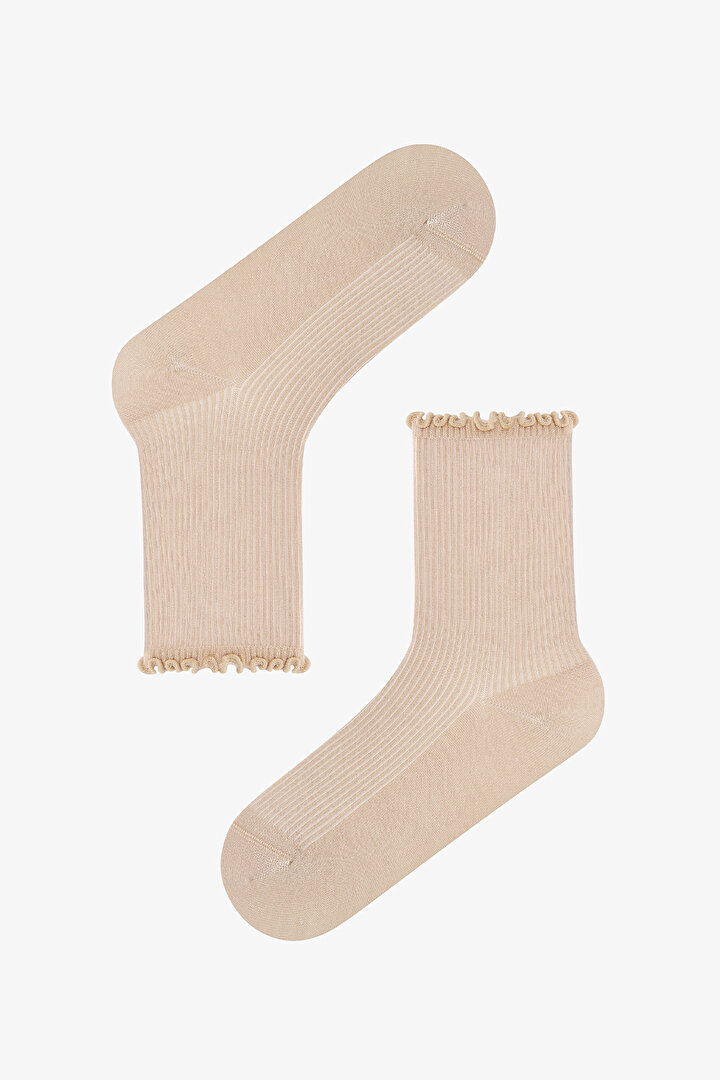 Classy Frill 2in1 Socket Socks - 2