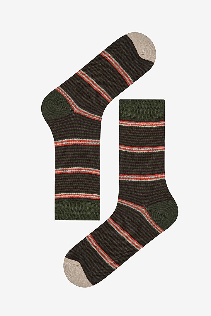 Man Fox 3in1 Brown Socket Socks - 2