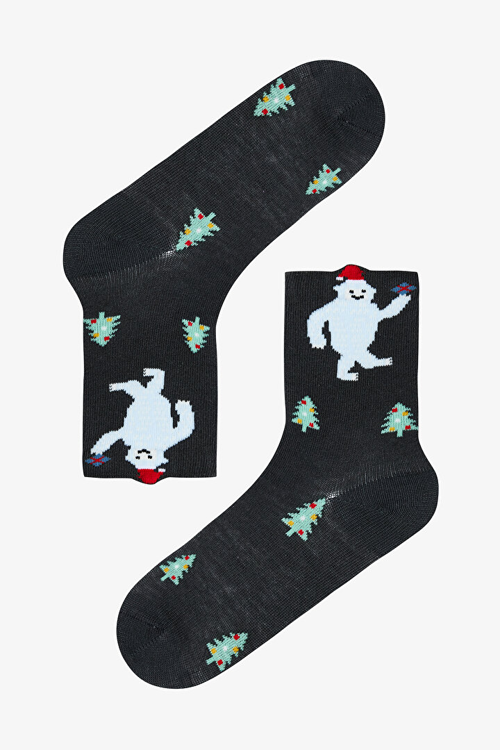 Çok Renkli Erkek Çocuk Yeti 2li Soket Çorap - 2