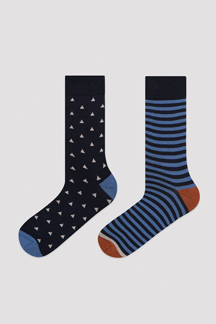 Erkek Tri Line 2li Soket Çorap - 1