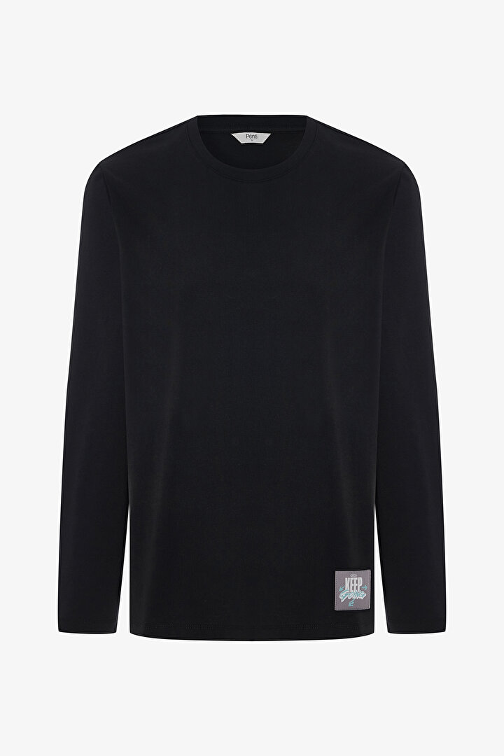 Koyu Antrasit Black Street Pantolon Pijama Takımı - 2