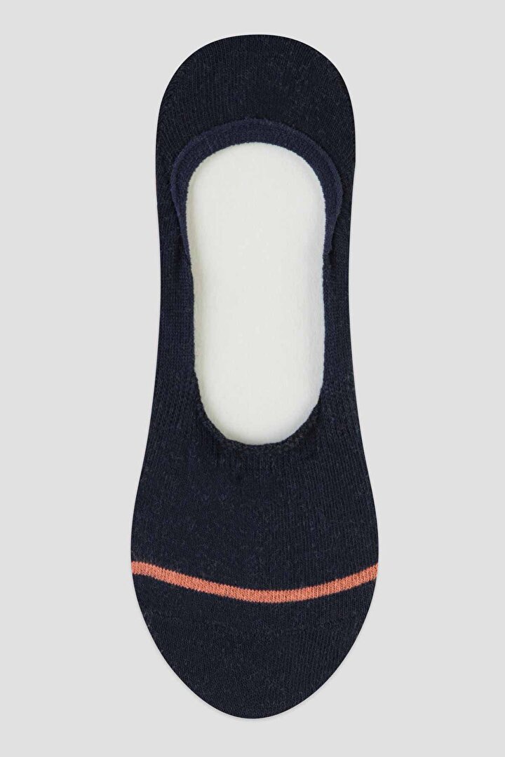 Orange Thin Stripe 3in1  Footsies - 4