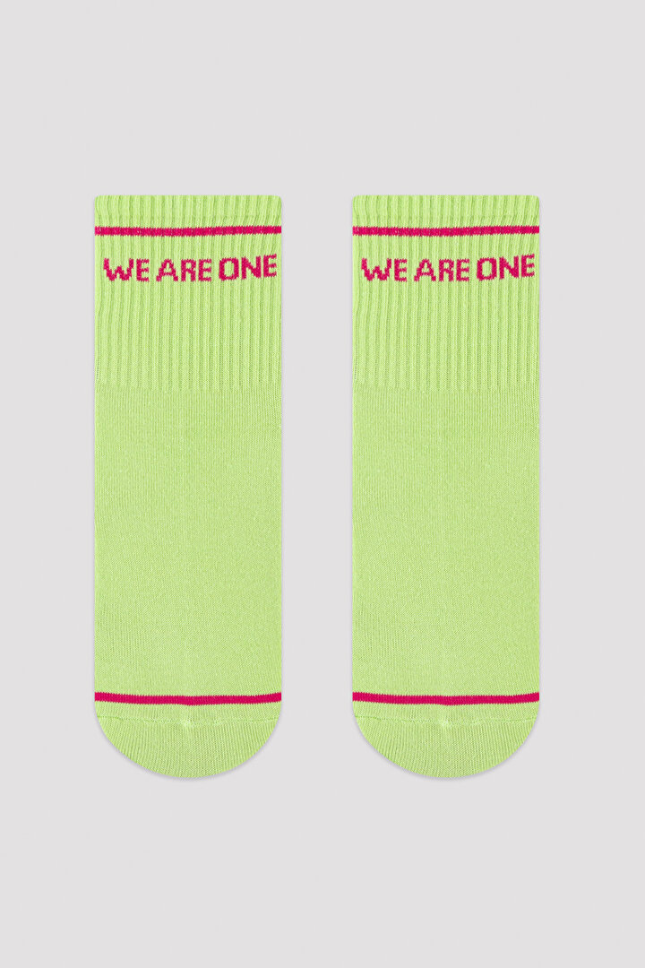 Slogan Soket Çorap - 1