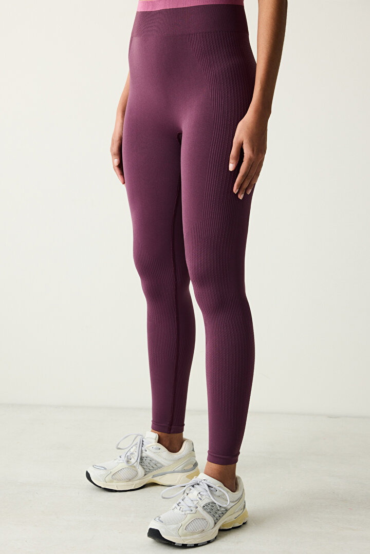 Contrast Seamless Legging - 1