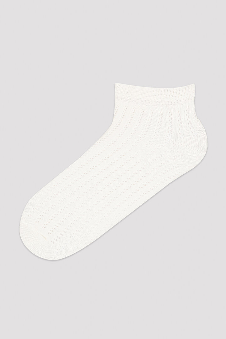 Bej Colosio 2li Patik Çorap - 2