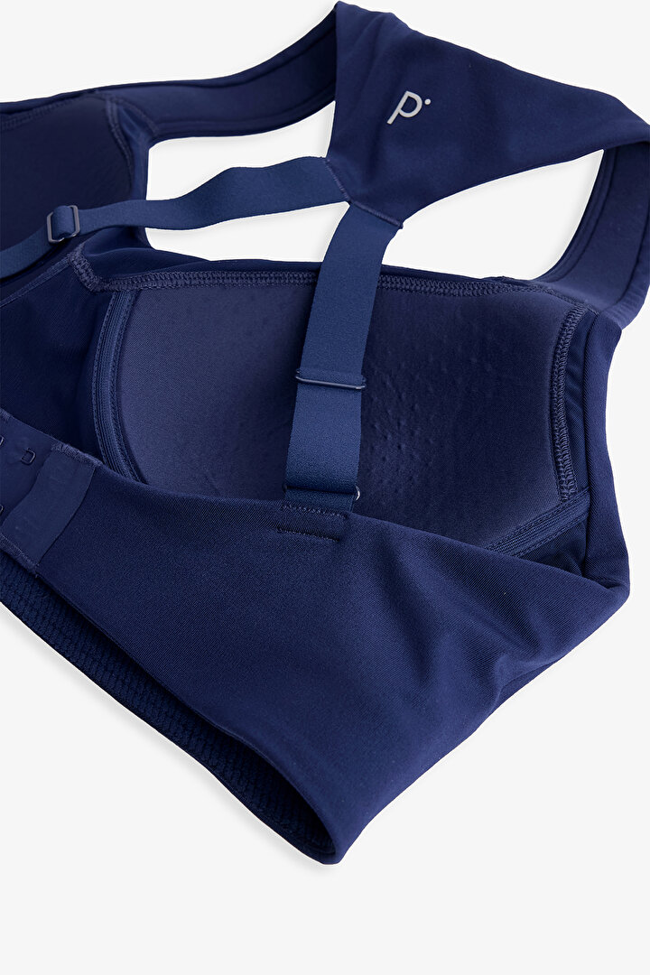 Lacivert Wonder Yüksek Destek A-Line Spor Sütyeni - 2
