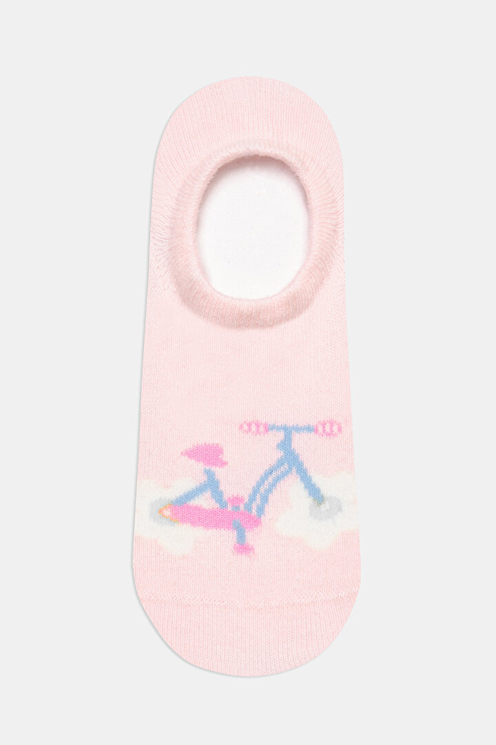 Girls 2in1 Pink Suba Socks - 2