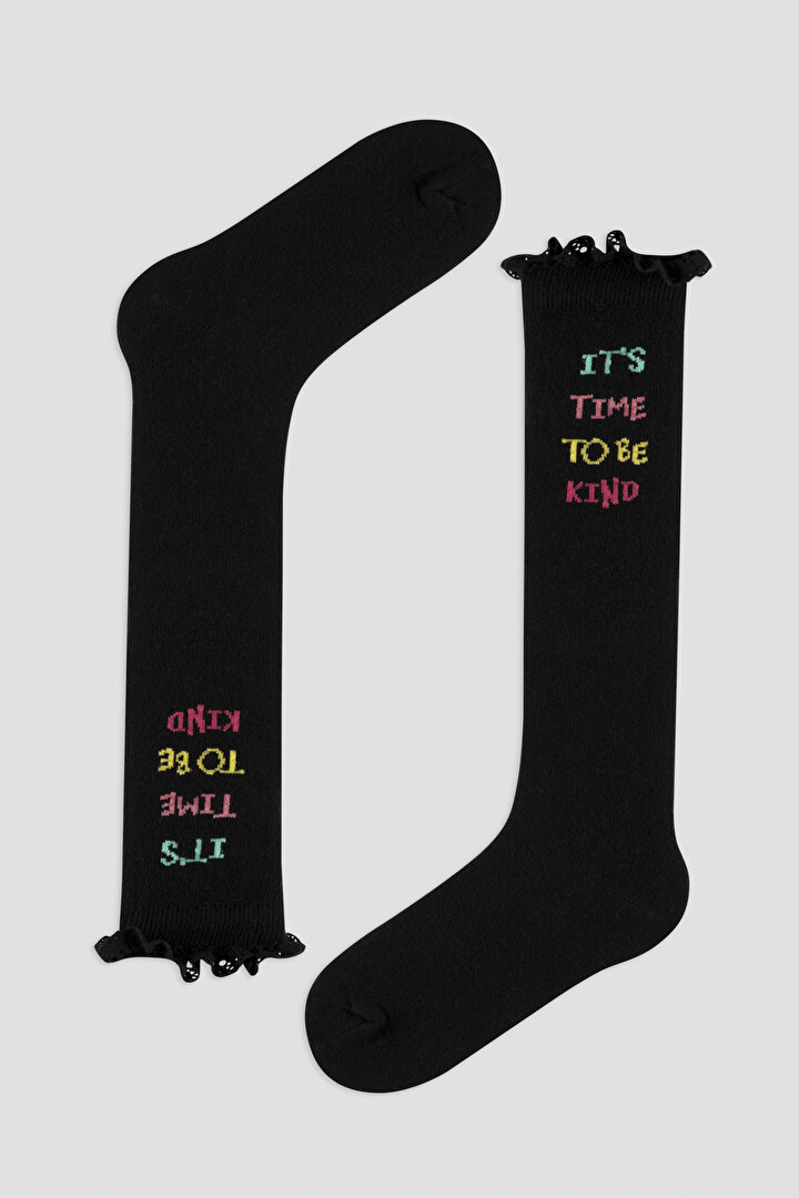 Girls To Be Kind Pants Socks - 1