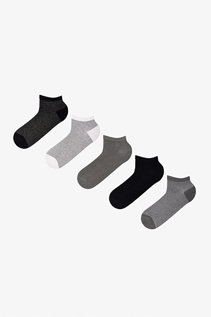 Erkek Renkli Grey Stripes - 1