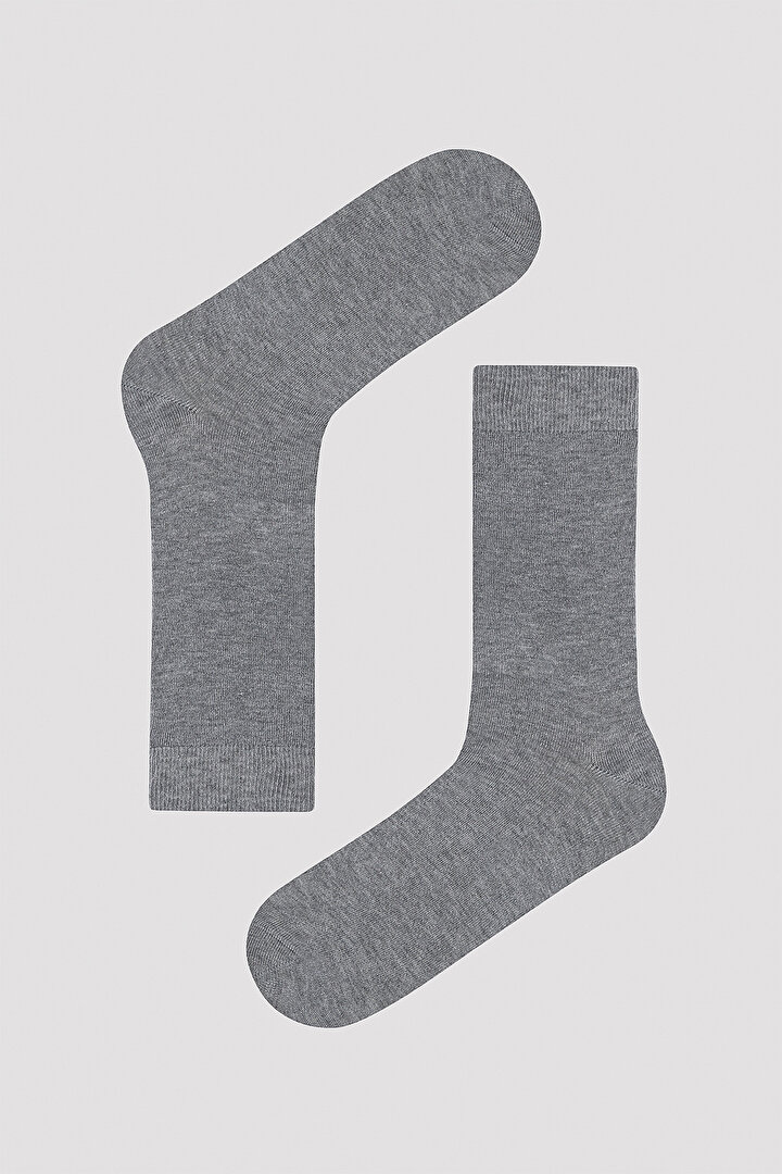 Man Square Black-Grey 3in1 Socket Socks - 2