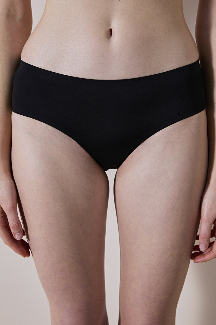 Regl Destek Black Bikini Bottom - 1