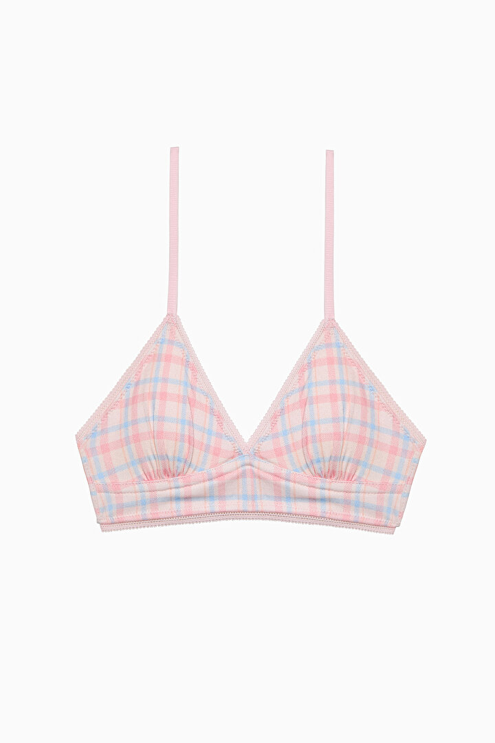 Geometrik Desenli My First Bra Autumn Çıkarılabilir Kaplı 2'li Alıştırma Sütyeni - 3