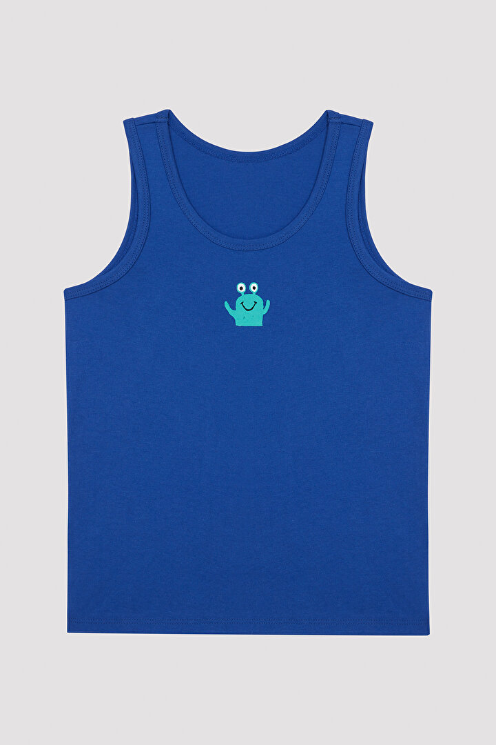 Erkek Çocuk Monster Class Pamuklu 2'li Atlet - 3